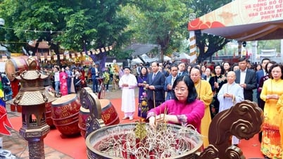 하이바중 사원 축제는 공식적으로 국가 무형문화유산으로 등재되었습니다.