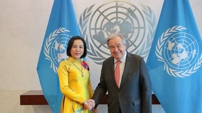 Phó Chủ tịch Quốc hội Nguyễn Thị Thanh gặp Tổng Thư ký Liên hợp quốc