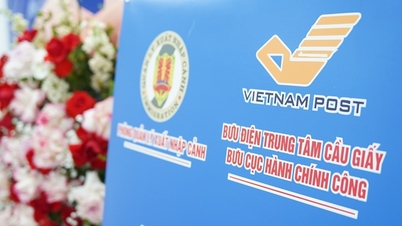 Bưu điện Trung tâm Cầu Giấy phối hợp PA08 khai trương điểm cấp đổi Hộ chiếu tại Trung tâm phục vụ Hành chính công Thành phố Hà Nội - Chi nhánh số 2