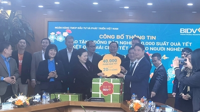BIDV dành 20 tỷ đồng tặng quà Tết cho đồng bào nghèo Xuân Giáp Thìn 2024