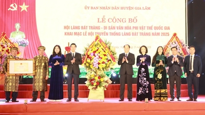 El Festival del Pueblo de Bat Trang es Patrimonio Cultural Inmaterial Nacional