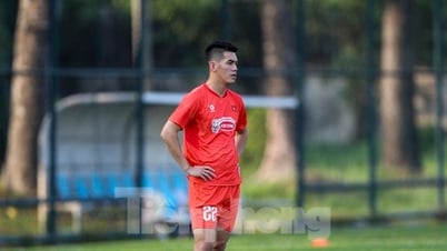 Tien Linh trainiert separat, Quang Hai kommentiert junge Torhüter in der vietnamesischen Nationalmannschaft