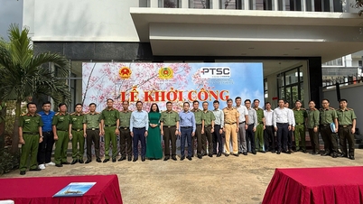 PTSC cooperates with Ba Ria - Vung Tau Provincial Police to implement social security and landscape development projects in Con Dao