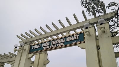 ទីក្រុង​ហាណូយ​ទម្លាក់​របង​ឧទ្យាន Thong Nhat នៅ​ផ្លូវ Le Duan