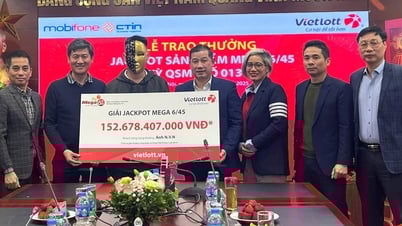 Another customer in Ho Chi Minh City won Vietlott's Jackpot