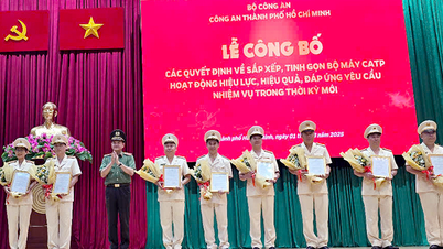 Ho Chi Minh City Police announced new operating apparatus