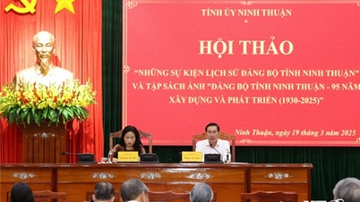 NTO - សិក្ខាសាលា “ព្រឹត្តិការណ៍ប្រវត្តិសាស្ត្ររបស់គណៈកម្មាធិការបក្សខេត្ត Ninh Thuan” និងសៀវភៅរូបថត “គណៈកម្មាធិការបក្សខេត្ត Ninh Thuan”