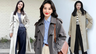 중년 여성이 긴 트렌치코트를 입었을 때 스타일리시하고 고급스러워 보이도록 돕는 4가지 팁