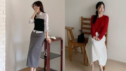 Combining long skirts with sneakers and slippers is taboo, the following 4 shoe models are more suitable