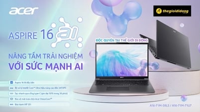 Acer Aspire 16 AI៖ បង្កើនបទពិសោធន៍របស់អ្នកជាមួយនឹងថាមពលនៃ AI