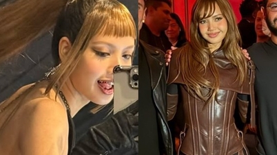 Lisa (BlackPink) វាយលុកម៉ូដខោទ្រនាប់