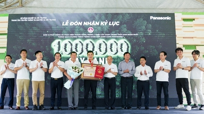 파나소닉, '건강하게 살고, 녹색에 기여한다' 100만 그루 나무 심는 기록 수립