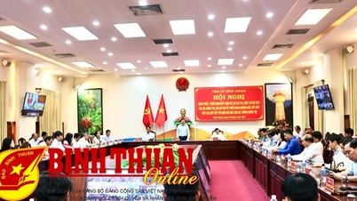 គណៈកម្មាធិការបក្សខេត្ត Binh Thuan យល់យ៉ាងម៉ត់ចត់នូវសេចក្តីសន្និដ្ឋាន ១២៧ របស់ការិយាល័យនយោបាយ និងលេខាធិការដ្ឋានមជ្ឈិម