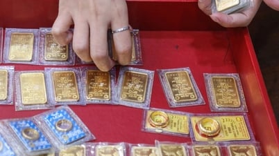 El precio del lingote de oro aumentó en 1 millón de VND por tael después de una profunda caída