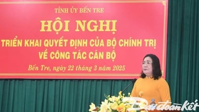 Bà Hồ Thị Hoàng Yến giữ chức Bí thư Tỉnh Bến Tre