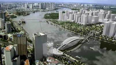 Preparing to start construction of 1,000 billion VND pedestrian bridge across Saigon River