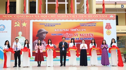 Khai mạc triển lãm về cuộc đời và sự nghiệp Trung tướng Đồng Sỹ Nguyên