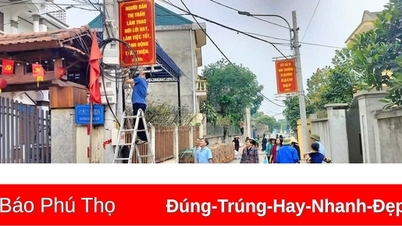 Thị trấn Lâm Thao huy động Nhân dân đóng góp hơn 14,8 tỷ đồng xây dựng đô thị văn minh