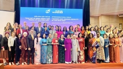 Recognizing Vietnam's contributions to promoting gender equality and women's empowerment