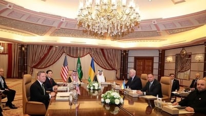 Mỹ và Ukraine bắt đầu đàm phán về ngừng bắn trên Biển Đen