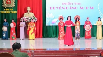 Công an tỉnh tổ chức hội thi “Phụ nữ Công an Ninh Thuận duyên dáng, tài năng, thanh lịch”