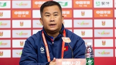 Trainer Dinh Hong Vinh bedauert, dass die vietnamesische U22 die Chance auf den Meistertitel verpasst hat