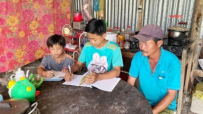 "Our family is poor, we don't know how far we can study..."