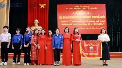 Vu Van Hieu High School: Educating revolutionary ideals for union members, youth and students