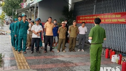 Ninh Phuoc promotes the role of security and order protection forces at the grassroots level