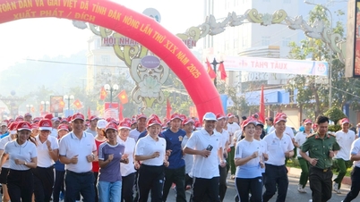 Gần 2.000 người tham gia Ngày chạy Olympic và Giải Việt dã tỉnh Đắk Nông