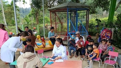 Esfuerzos para reducir la desnutrición en los niños de las zonas montañosas.