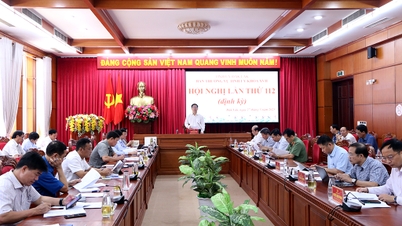 Hội nghị Ban Thường vụ Tỉnh ủy lần thứ 112