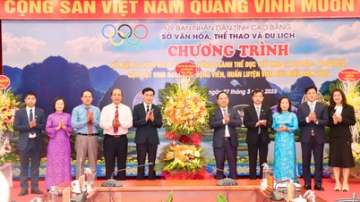 Kỷ niệm 79 năm Ngày truyền thống ngành thể dục thể thao, vinh danh vận động viên, huấn luyện viên tiêu biểu