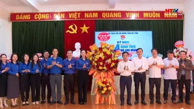 Thường trực Tỉnh uỷ chúc mừng tỉnh đoàn