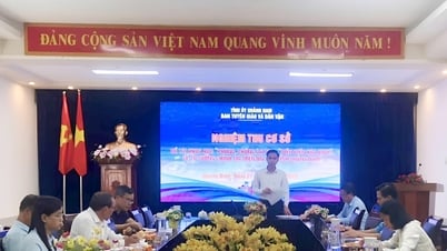 Nghiệm thu cơ sở đề tài khoa học “Phòng, chống âm mưu...
