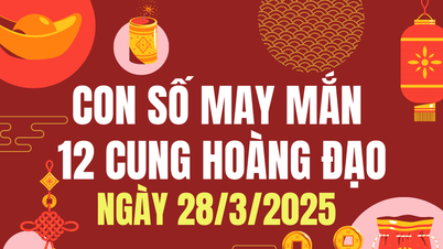 3 Con số may mắn 12 cung hoàng đạo ngày 28/3/2025