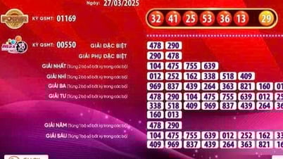 Vietlott lottery ticket "explodes" Jackpot 1 prize of over 186 billion VND