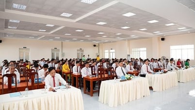 Hội nghị viên chức, người lao động Trung tâm Đào tạo, Huấn luyện và Thi đấu thể dục - thể thao An Giang năm 2025