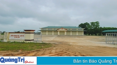 Cần có giải pháp để Điểm thương mại và dịch vụ xã Hải Sơn sớm đưa vào sử dụng