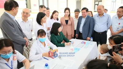 Quảng Ninh là địa phương thực hiện tốt chiến dịch tiêm vắc-xin phòng sởi