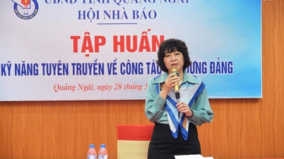 Tập huấn kỹ năng tuyên truyền về công tác xây dựng Đảng