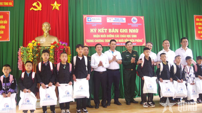 "Adopted Children of Border Guard Station" Program - Nurturing the Dream of Going to School