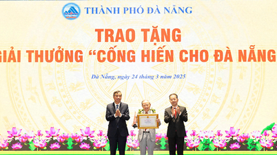 ‏Nhà giáo Lê Công Cơ nhận giải thưởng “Cống hiến cho Đà Nẵng”‏