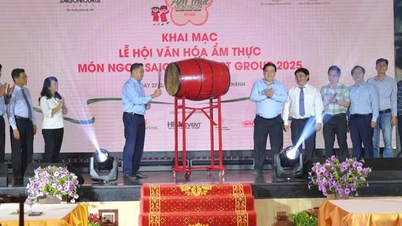 Besucher strömen zum Saigontourist Group 2025 Food and Culture Festival