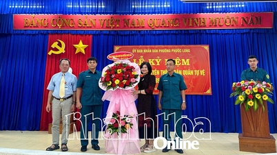 Phường Phước Long kỷ niệm 90 năm Ngày truyền thống Dân quân tự vệ Việt Nam