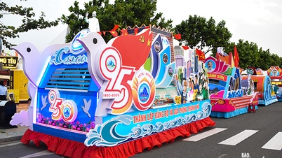 Khai mạc hội thi – diễu hành xe hoa, thuyền hoa