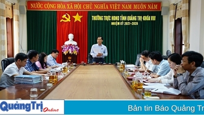 Ban Kinh tế - Ngân sách HĐND tỉnh làm việc với Sở Nông nghiệp và Môi trường