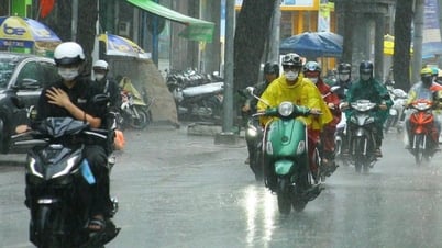 Ho Chi Minh City is about to welcome an unseasonal rain to cool down