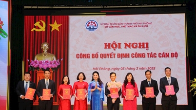 Công bố quyết định về công tác cán bộ tại Sở Văn hoá , Thể thao & Du lịch