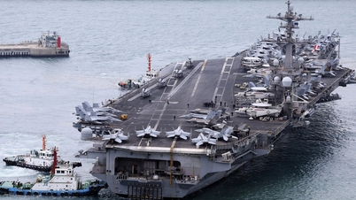 US aircraft carrier arrives in South Korea after North Korea launches missile